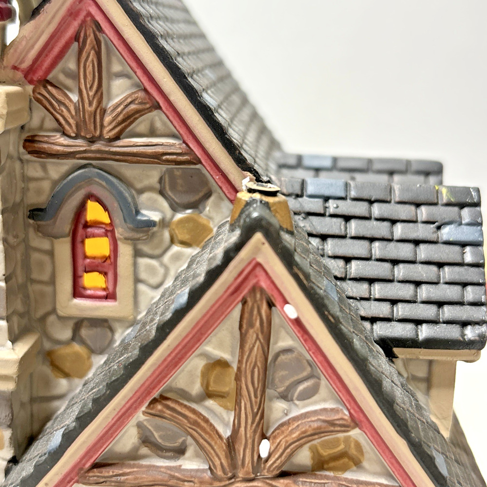 Lemax Grace Community Church #65155 2016 Village Collection Lighted READ - Picture 3 of 9